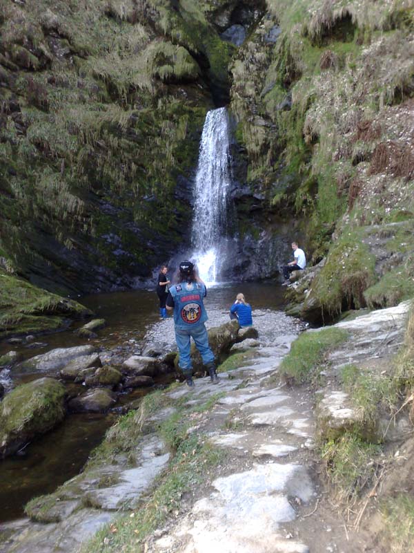 Pistyll Rhaeadr waterfall